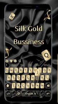 Silk Gold Bussiness Keyboard स्क्रीनशॉट 1