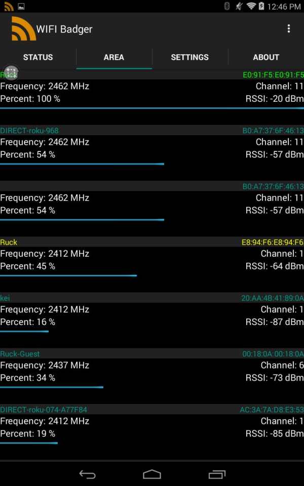 WIFI Badger - Scan and Roam screenshot 5