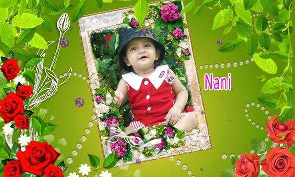 Flower frame photo editor screenshot 6