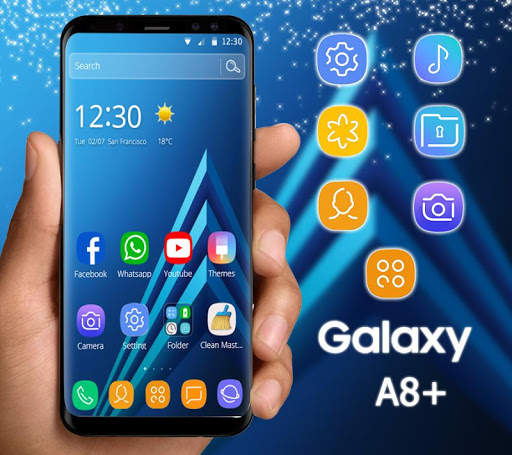 Theme for Galaxy A8+(2018) screenshot 1