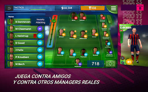 Pro 11 - Football Manager Game screenshot 8