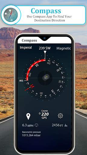 GPS Navigation Status - GPS Route Finder Live Maps screenshot 2
