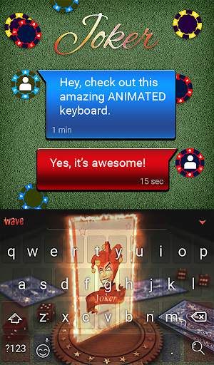 Joker Keyboard & Wallpaper screenshot 3
