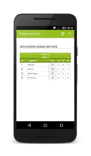 Live Europa League screenshot 4