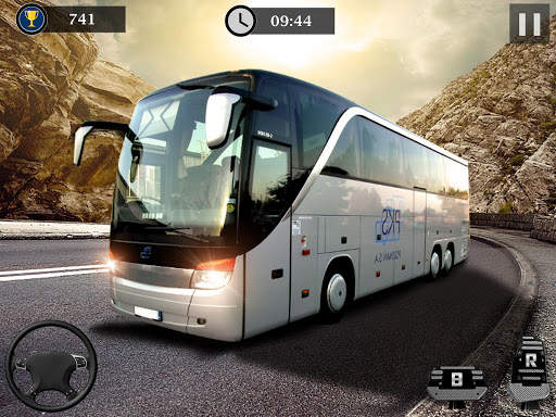 Uphill Off Road Bus Driving Simulator - Bus Games screenshot 13