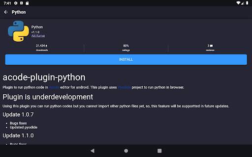 Acode - code editor | FOSS 13 تصوير الشاشة
