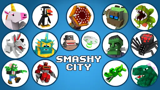 Smashy City - Destruction Game screenshot 1