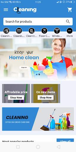 Ciyashop Cleaning screenshot 1