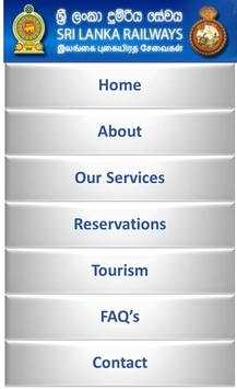 Sri Lanka Railways Online Train Ticket Booking screenshot 1