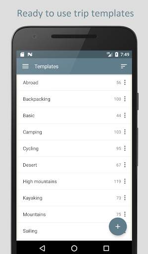 PackTeo - Travel Packing List screenshot 4