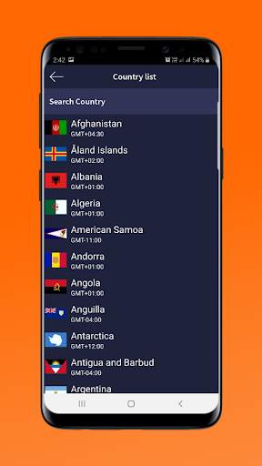 World Clock screenshot 2
