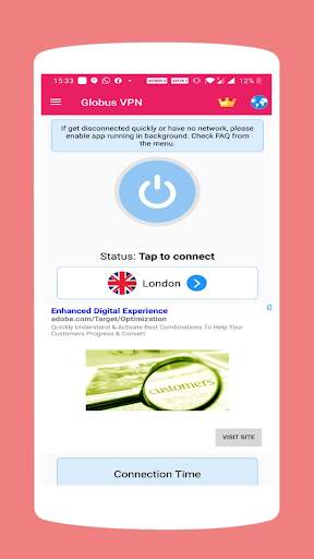 Globus VPN - Unlimited Free Server screenshot 2