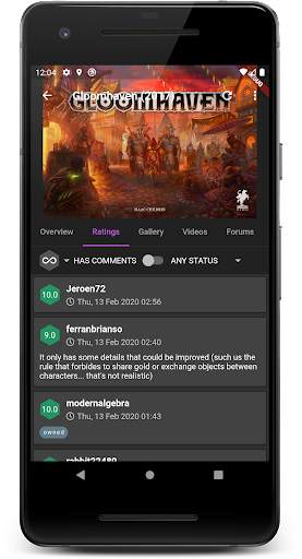 Pocket BGG screenshot 5