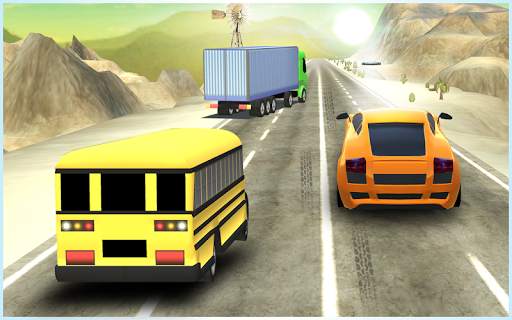 Heavy Traffic Racing 3D screenshot 3