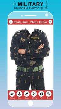 Military Uniform Photo Suit screenshot 1