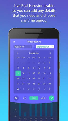 Live Real - Track applications usage time! screenshot 5