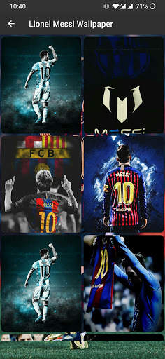 Messi Wallpaper HD screenshot 3