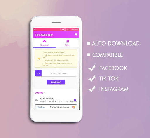 Tik Downloader screenshot 1