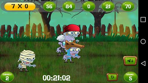 Zombie Math Race screenshot 6