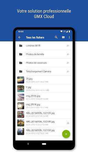 GMX Cloud screenshot 1