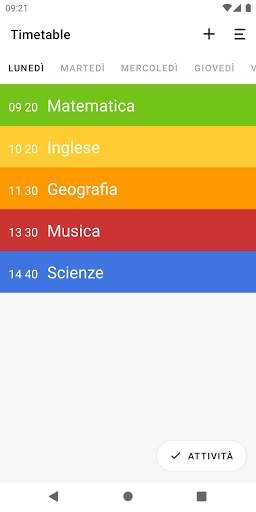 Class Timetable screenshot 1