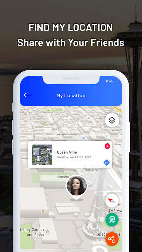 Live Earth Map 2021 with GPS N screenshot 2