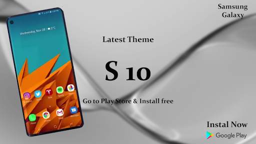 Theme for Samsung s10 | Galaxy S10 launcher screenshot 3