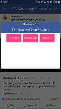 Facebook Video Downlaoder - HD Downloader screenshot 3
