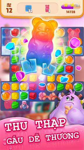 Sweet Crunch - Trò Chơi Ghép 3 screenshot 6