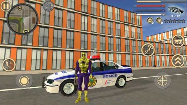 Spider Rope Hero Frog Strange Ninja Gangster Crime screenshot 1
