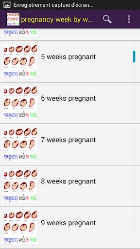 pregnancy week by week screenshot 5