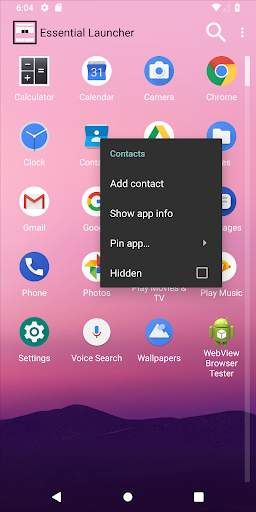 Essential Launcher screenshot 3