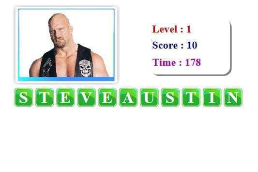 WWE Players Name Quiz screenshot 5