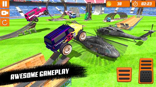 Extreme Truck Stunts : Hill Impossible Climb 4x4 screenshot 2