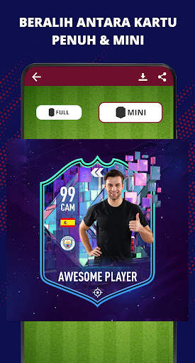 Pembuat Kartu Sepak Bola 2024 screenshot 6