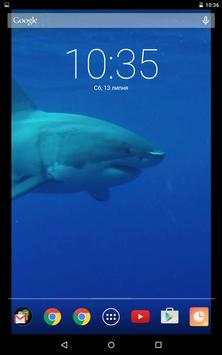 Dangerous Shark Video Live Wallpaper screenshot 1