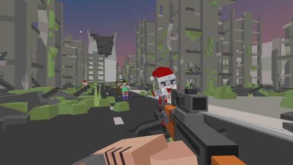 Multiplayer Zombie Survival Pixel 3D screenshot 4