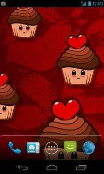 Love Hearts Live Wallpaper screenshot 2