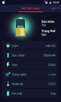 Quản lý pin đơn giản  Phụ tùng screenshot 2