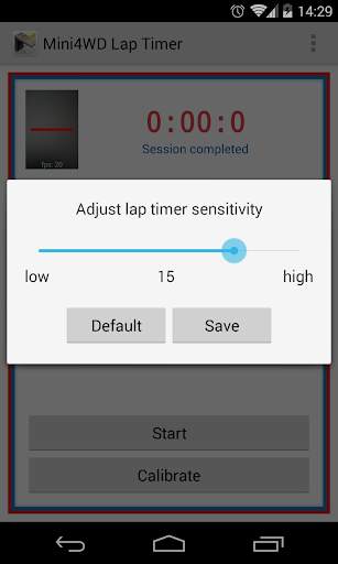 Lap Timer for Mini 4WD, Slot Cars स्क्रीनशॉट 3