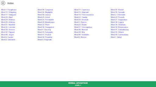 Verbal Advantage - Level 1 screenshot 10