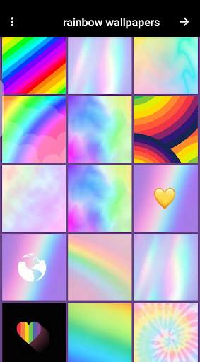 rainbow wallpapers screenshot 2