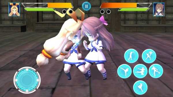 anime Girls fighting game master Battle X screenshot 4