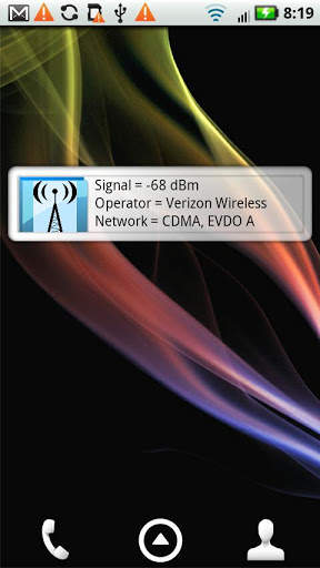 Antenna Widget screenshot 1