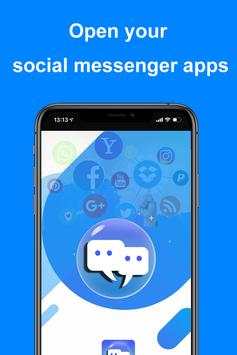 Messengers for chat social Apps screenshot 4