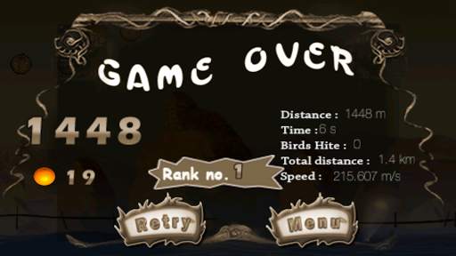Flying Panda Free Game screenshot 4