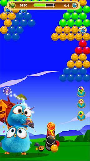 Angry Birds Bubble Shooter Color Balls Puzzle स्क्रीनशॉट 6
