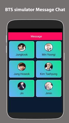 Bts Fake Video Call Chat Prank screenshot 2