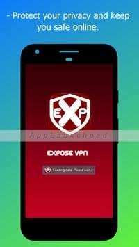 ExPose VPN - X VPN a Free VPN Client screenshot 1