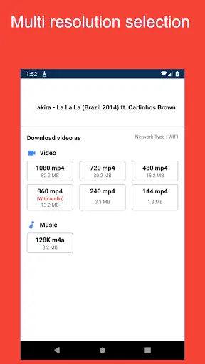 All in One Video Downloader screenshot 2